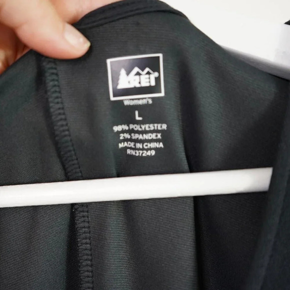 REI Dress Womens Large‎ Black Stretch Pullover Ladies Camp Outdoors - Picture 3 of 7